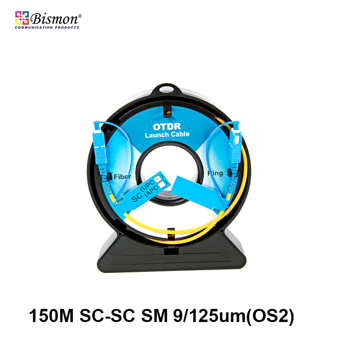 Mini-Optical-Fiber-optic-OTDR-Launch-Single-mode-9-125um-G652D-length-150M-SC-SC